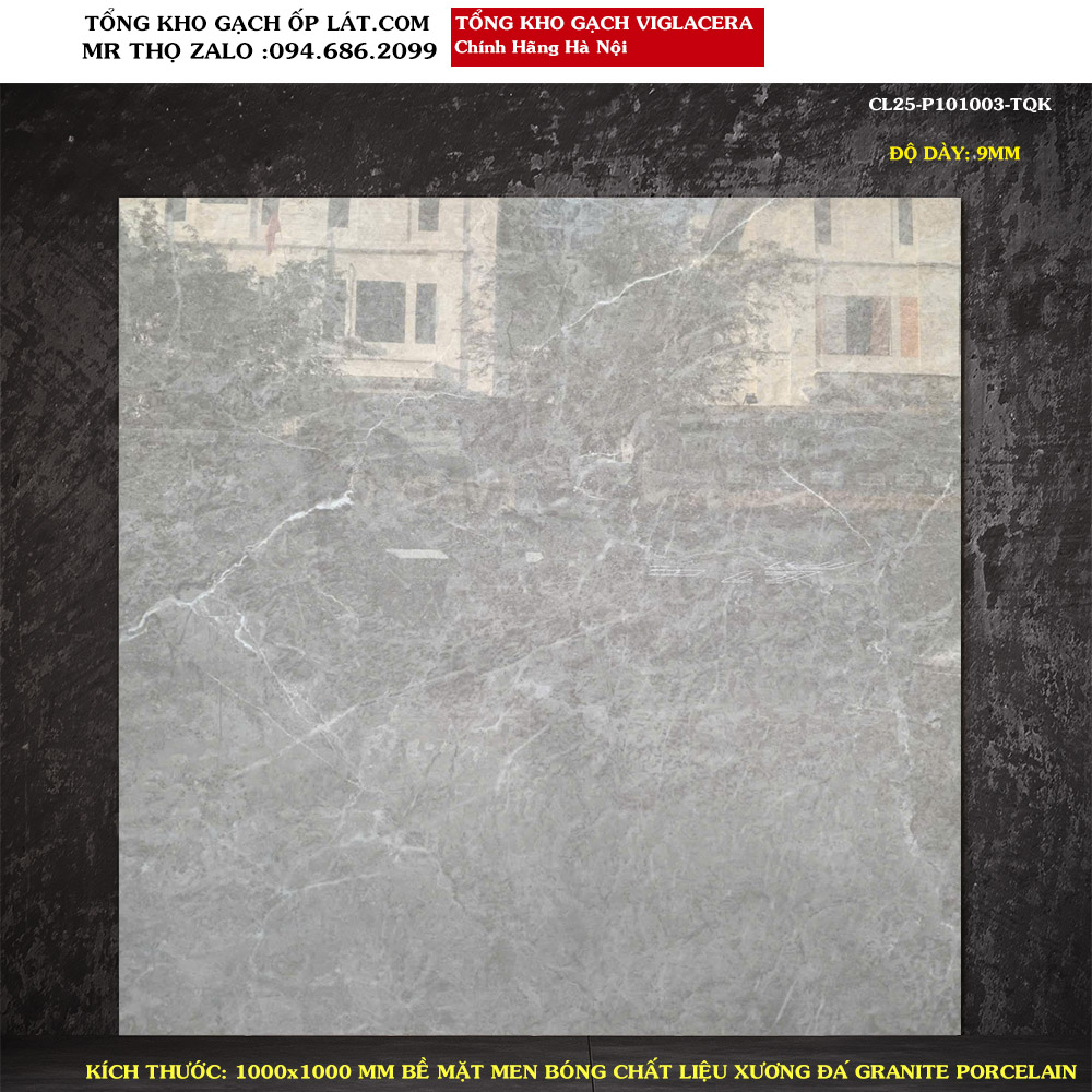 Gạch lát nền Viglacera 1000x1000 CL25-P101003 Loại A1